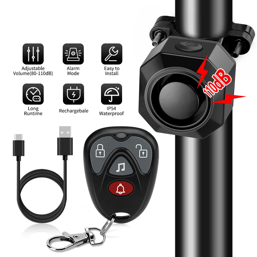 Wireless Bicycle Alarm