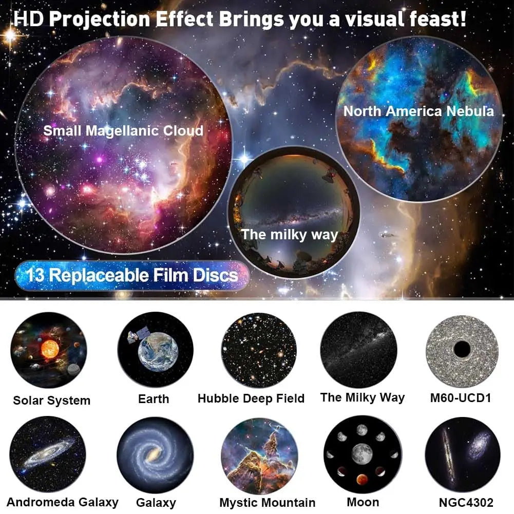 13-in-1 Galaxy Star Projector
