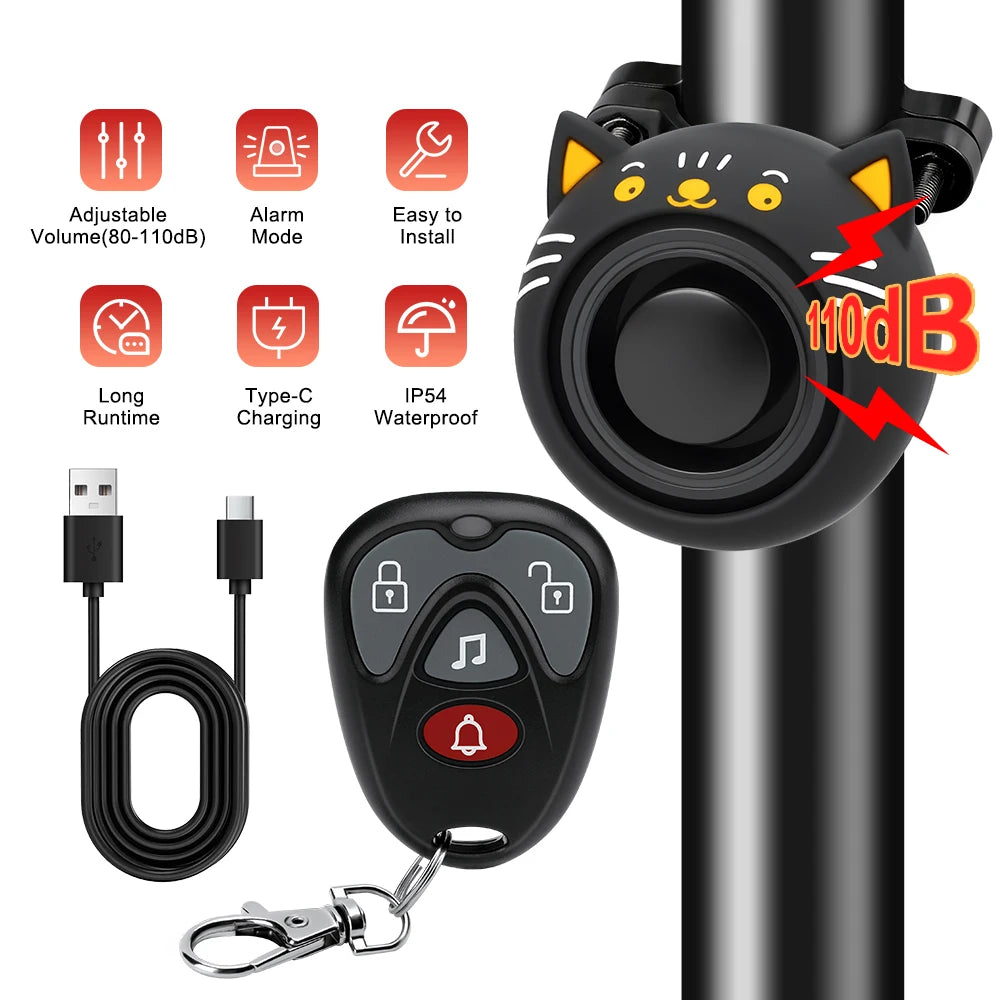 Wireless Bicycle Alarm