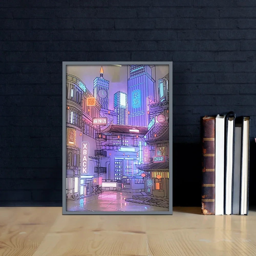 Layered LED Night Light
