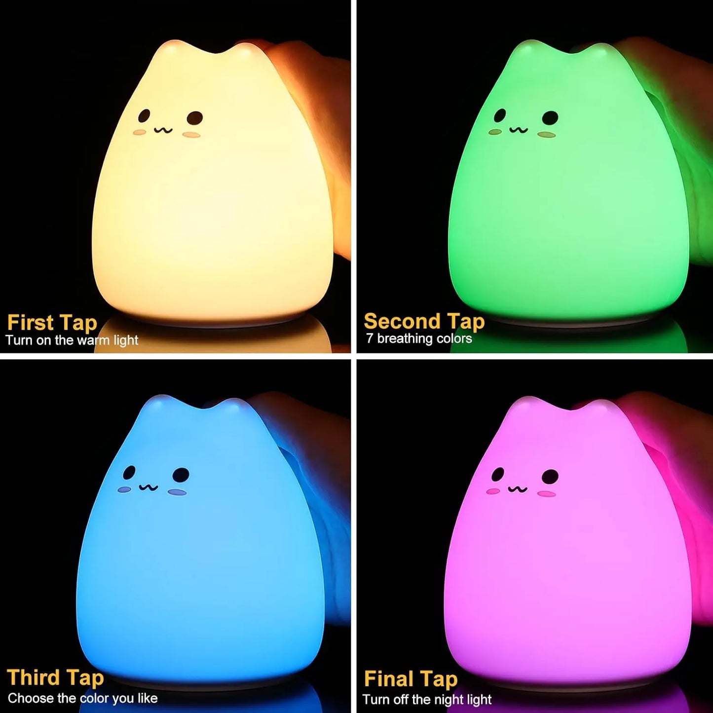 GlowBuddy Silicone Night Light