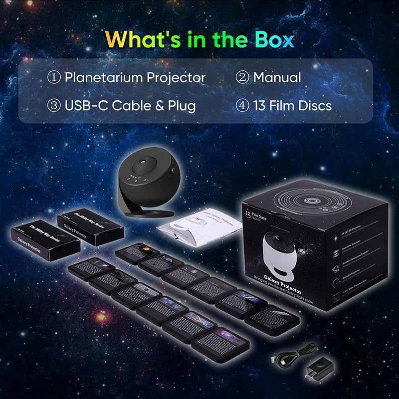 13-in-1 Galaxy Star Projector