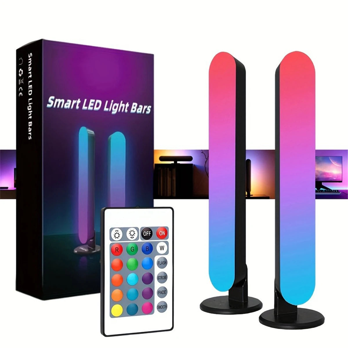 RGB Desktop Music Light