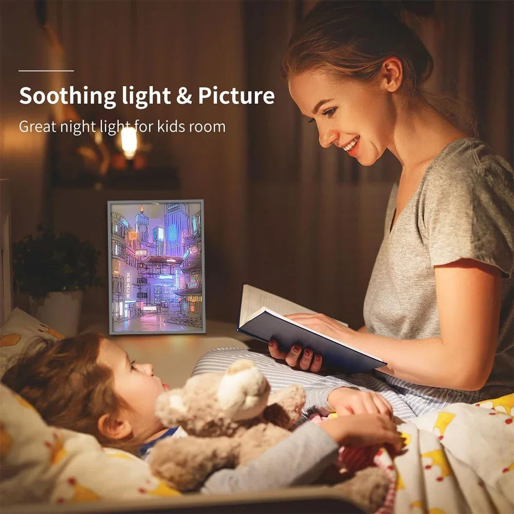 Layered LED Night Light