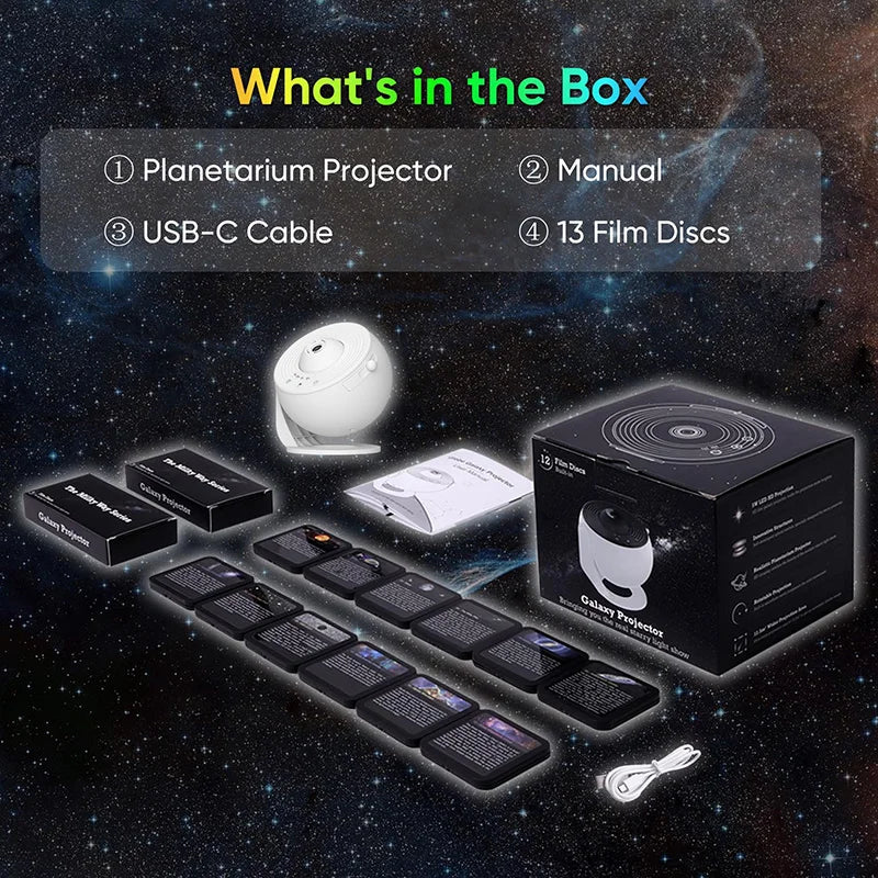 13-in-1 Galaxy Star Projector
