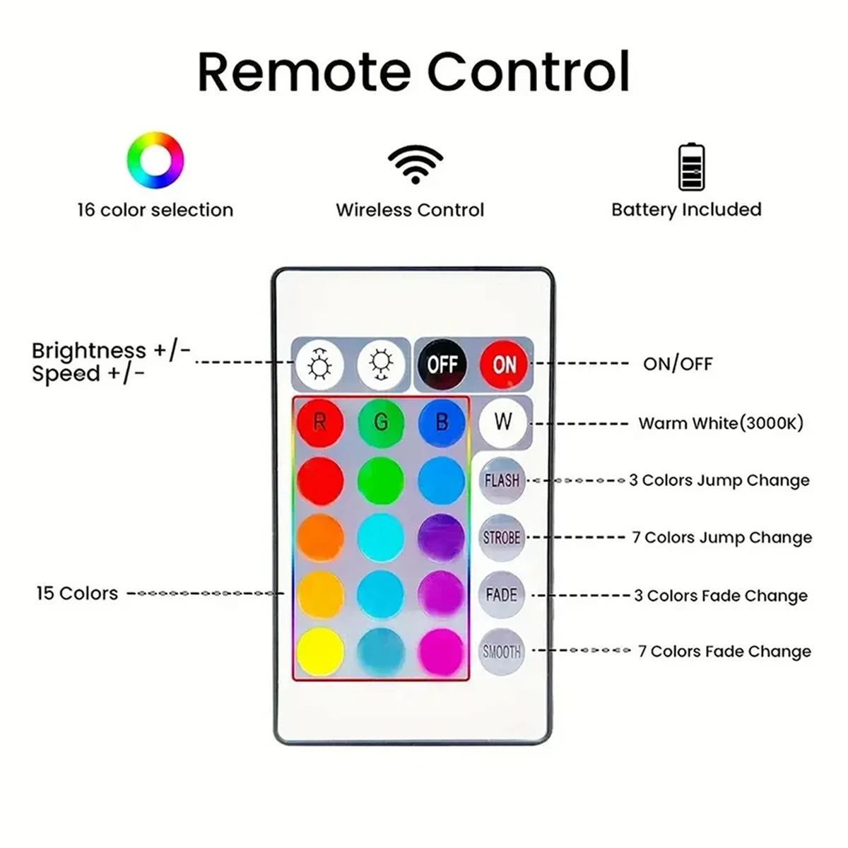 RGB Desktop Music Light