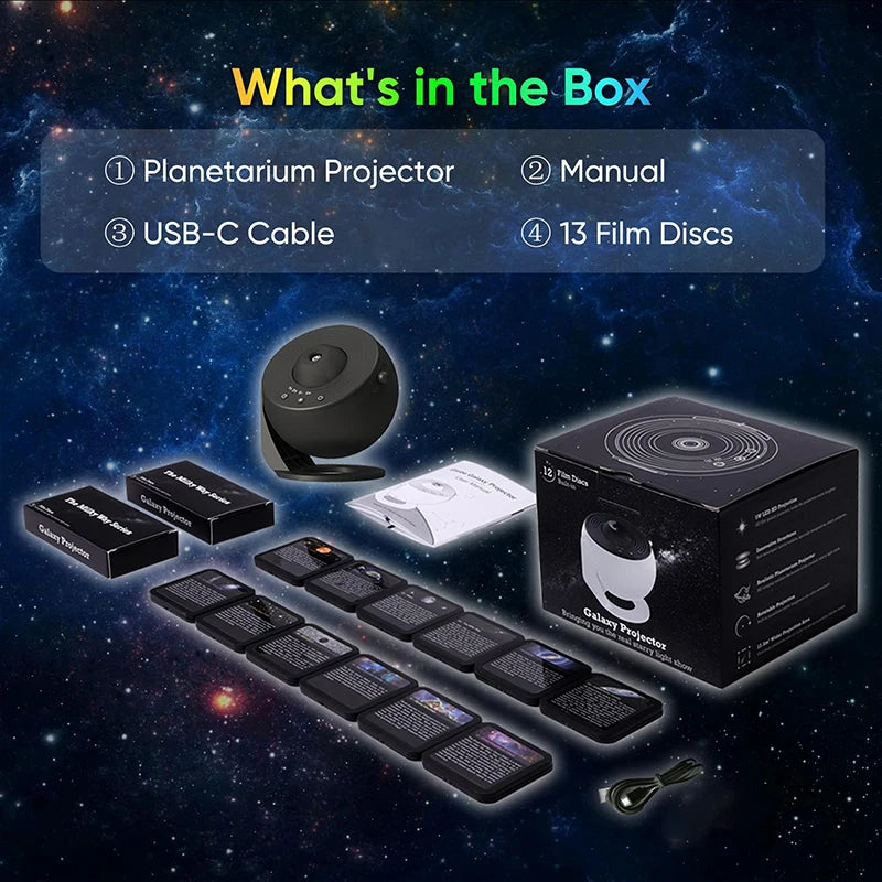 13-in-1 Galaxy Star Projector