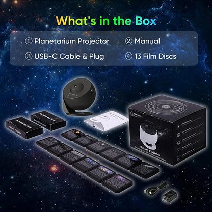 13-in-1 Galaxy Star Projector