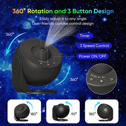 13-in-1 Galaxy Star Projector