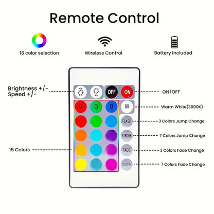 RGB Desktop Music Light